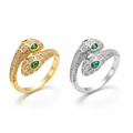 Coiled Snake Statement Ring