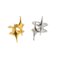 Double North Star Statement Ring