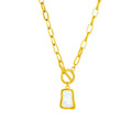 Lumi Square Toggle Necklace