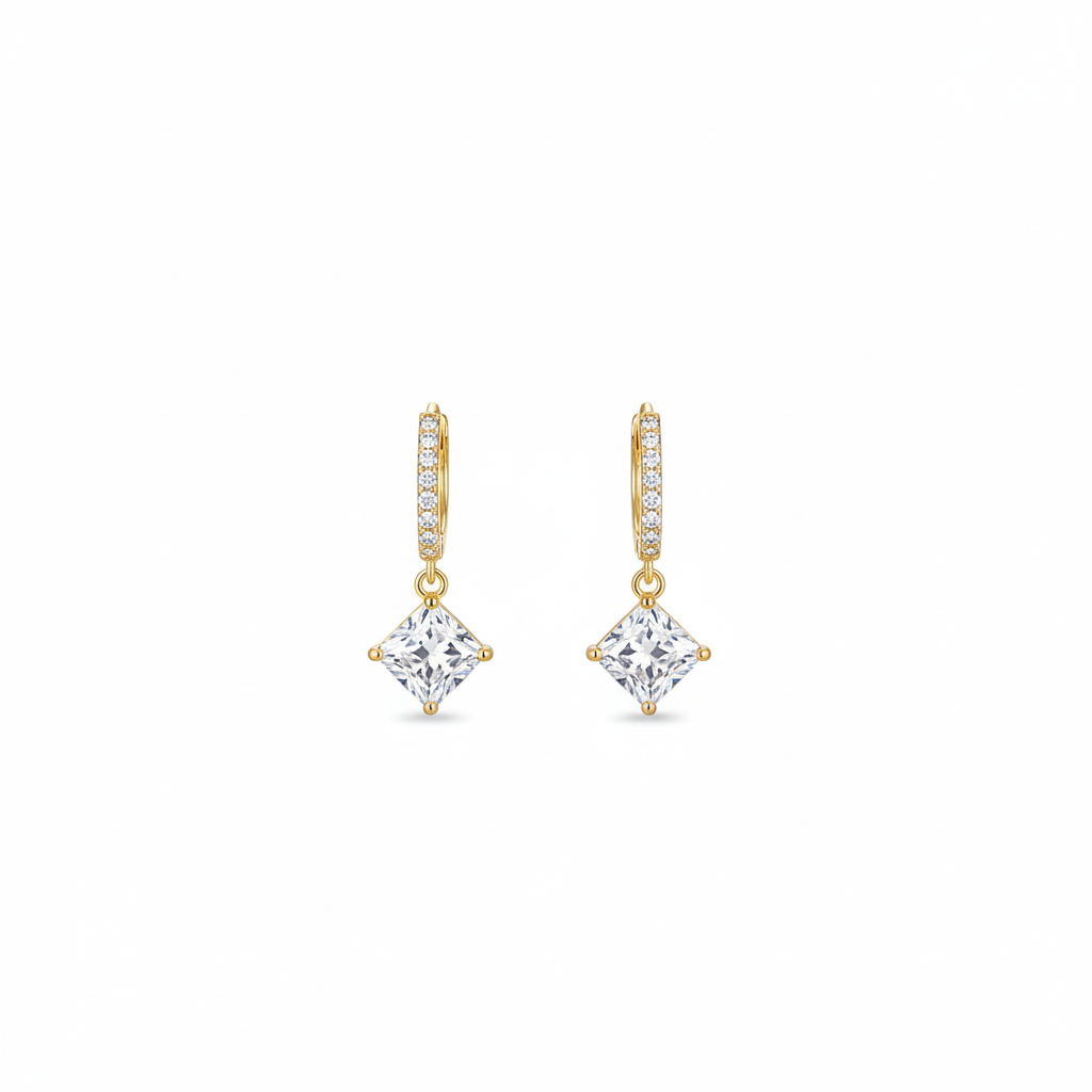 The 'Grand Sparkle' Dangle Earrings