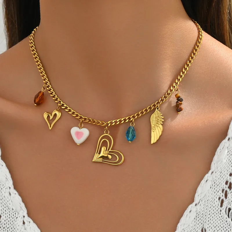 Golden Heart Necklace