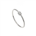 Minimalist Zircon Chain Bracelet