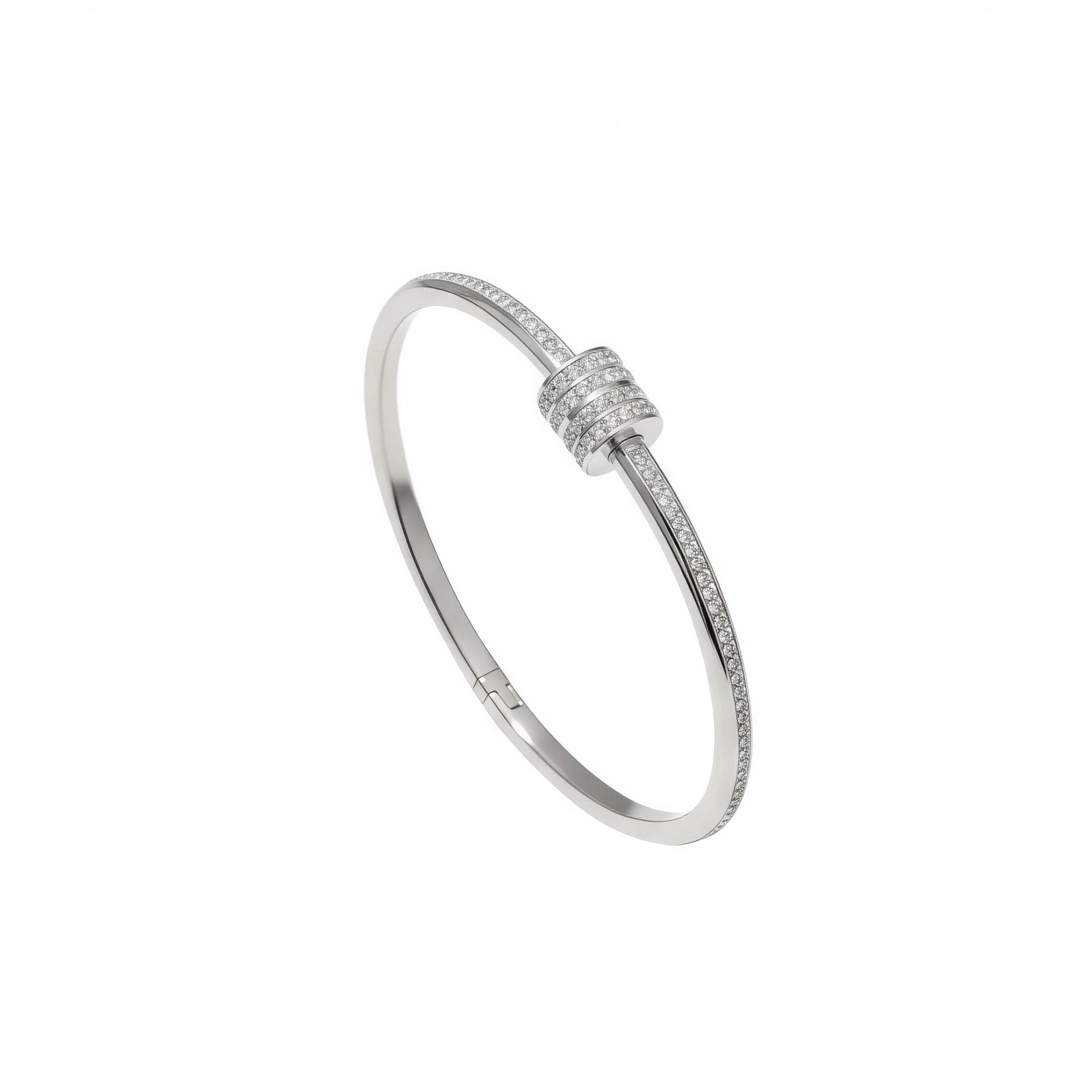 Minimalist Zircon Chain Bracelet