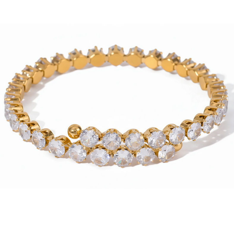 Aurelia Geo Bangle