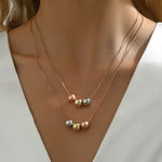 Iris Double-Layer Necklace