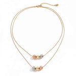 Iris Double-Layer Necklace