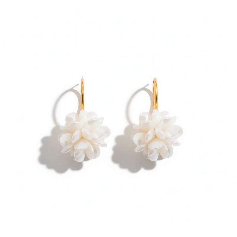Amour Petal Drop Earrings