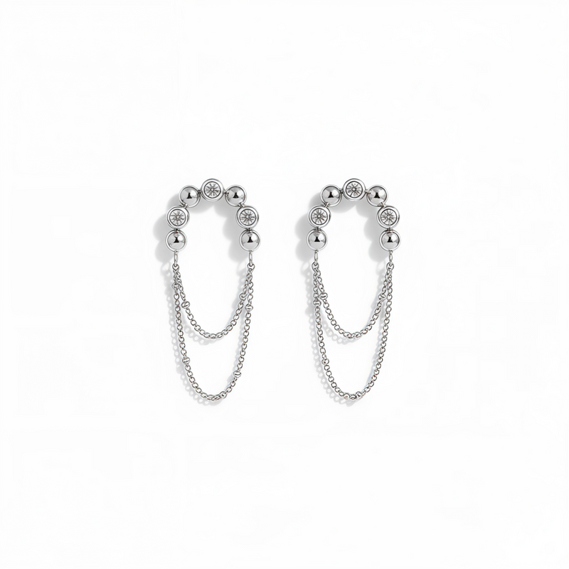 Elise Tassel Drop Earrings
