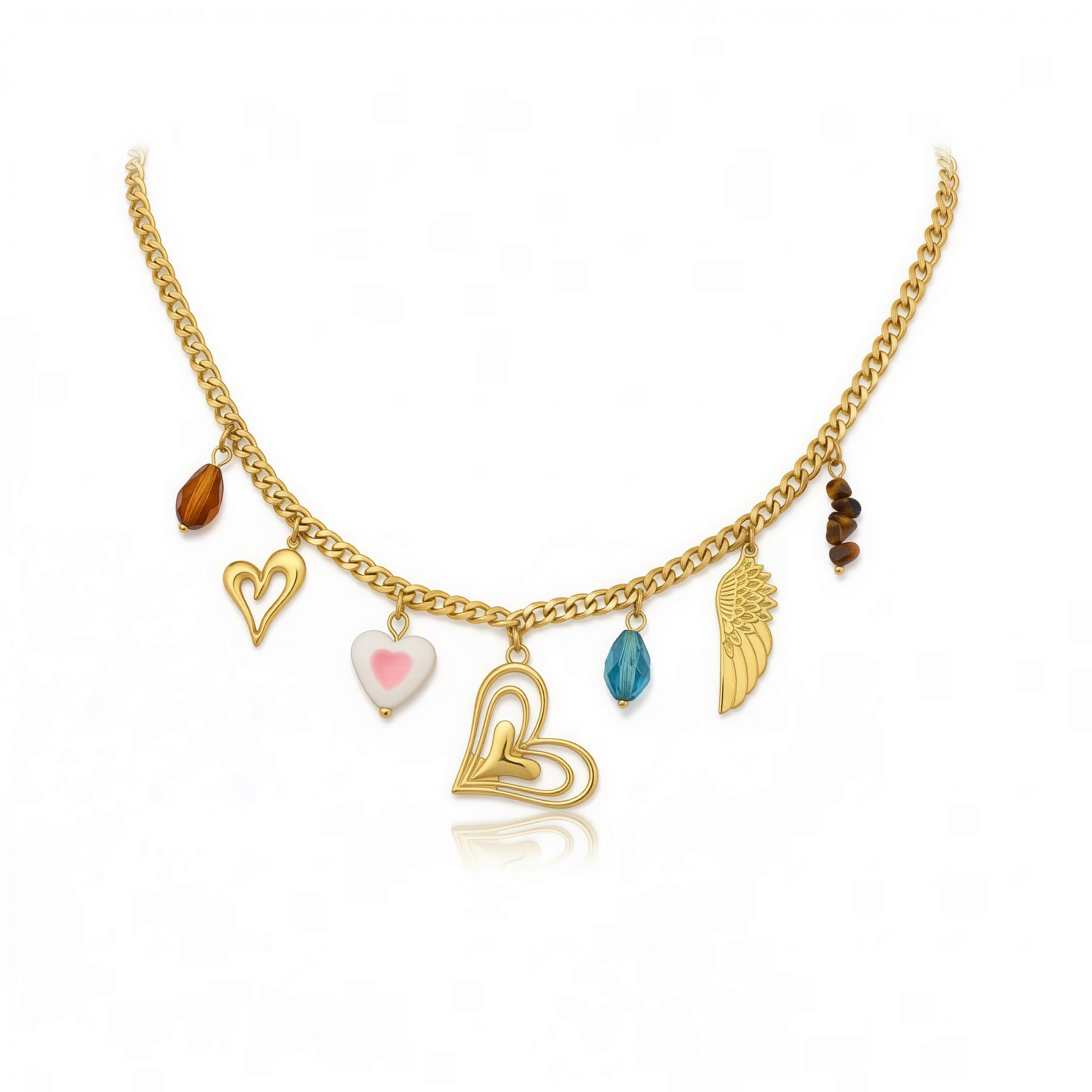 Golden Heart Necklace