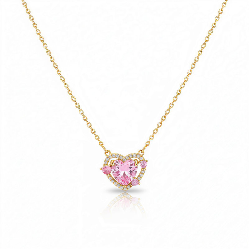 Amour Glow Heart Necklace