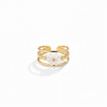 Bloom Flower Open Ring