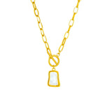 Lumi Square Toggle Necklace