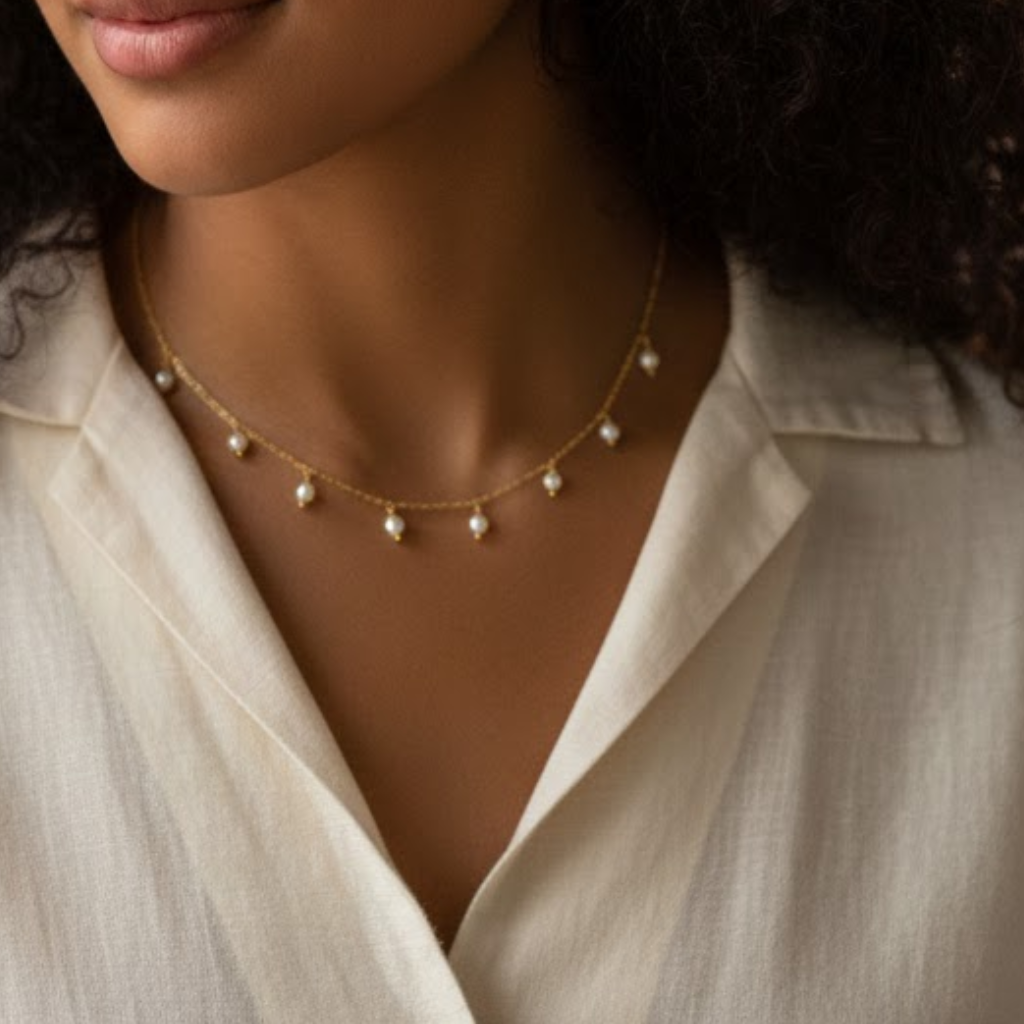 Golden Prism Necklace