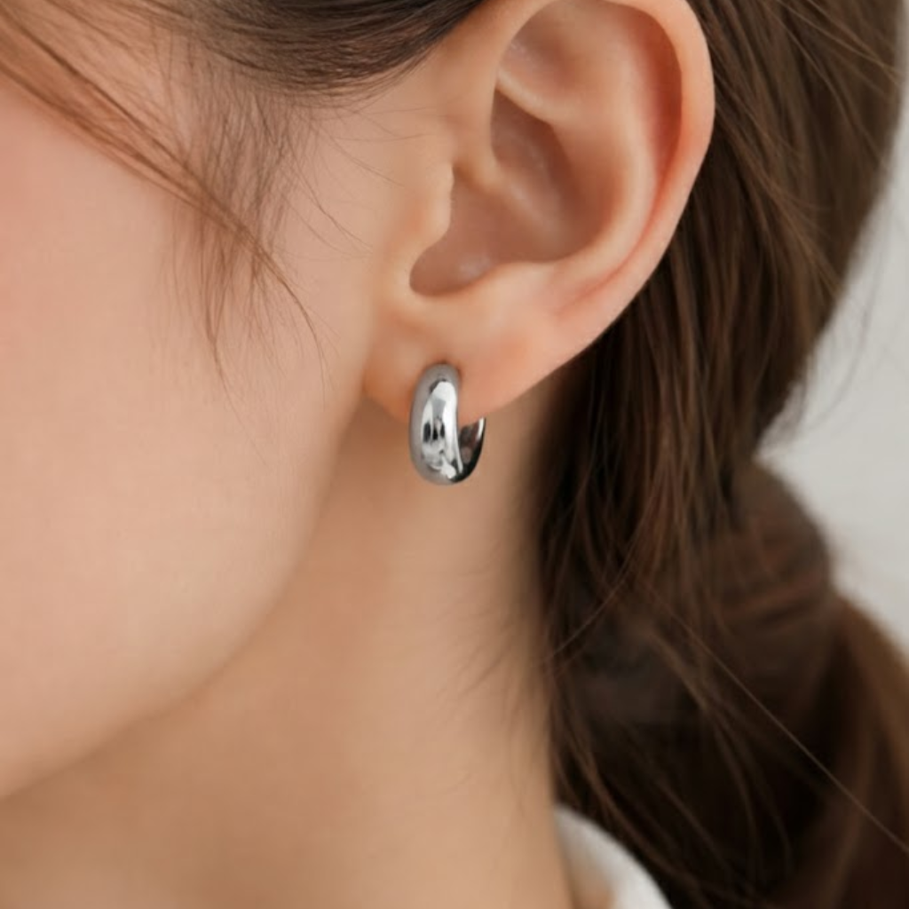 Aura Circle Earrings