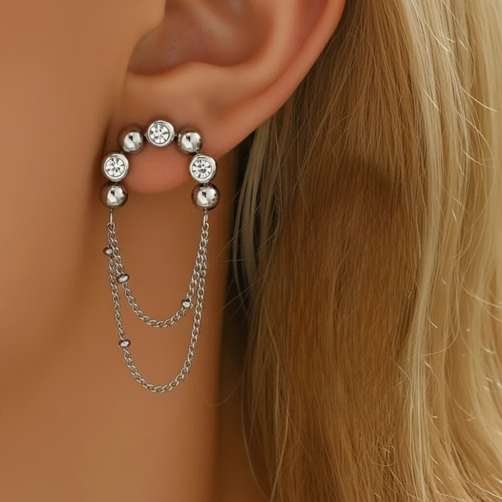 Elise Tassel Drop Earrings